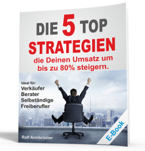 5 TOP Verkaufsstrategien Gratis EBook